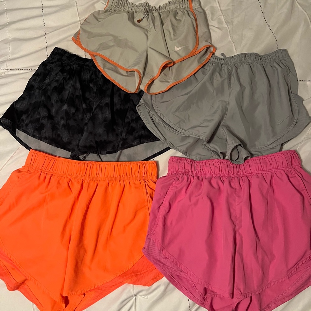BUNDLE OF 5 PAIRS OF ATHLETIC SHORTS